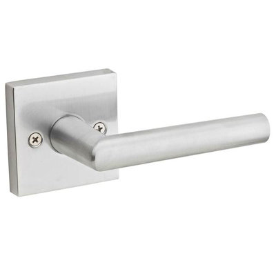 Milan Signature Series Single Dummy Door Lever with Square Rosette