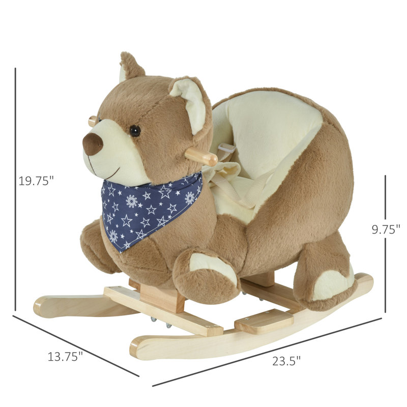 Cheval à bascule Bear Bear, bébé cheval à bascule