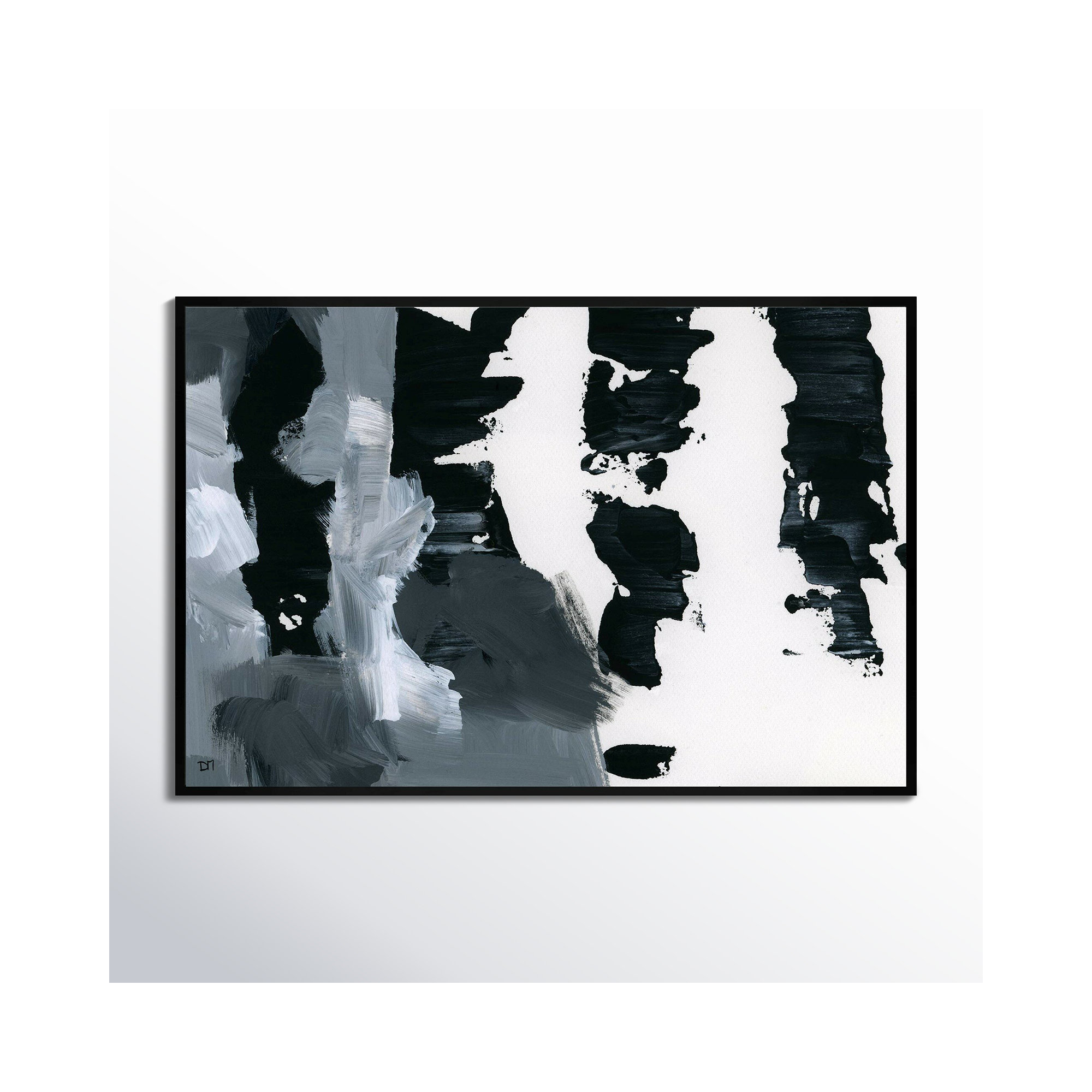 Abstract Pronto Paint, 10" H x 15" W x 1.5" D