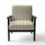 Fauteuil d'appoint beige Zen Harmony - rembourré moderne