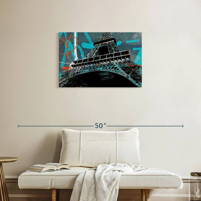 Ravi Eiffel Tower II, 20" H x 30" W