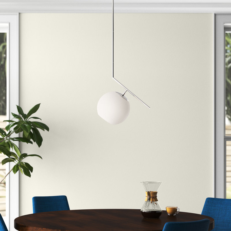Suazo 1 - Light Single Pendant, Frosted, Chrome
