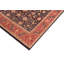 Tapis bleu unique Paris des années 70 de 8 pi 1 po x 9 pi 11 po Paris-Leigh