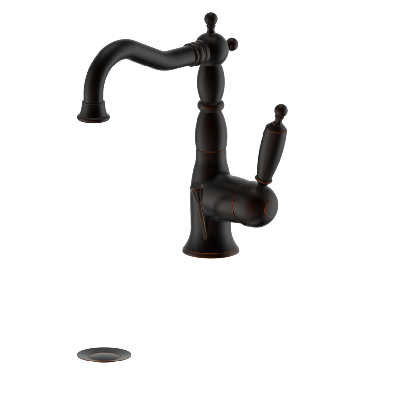 Vikingsholm Centerset Bathroom Faucet with Drain Assembly, Oil Rubbed Bronze