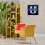 Art mural en toile Happy U-333233706-333233700