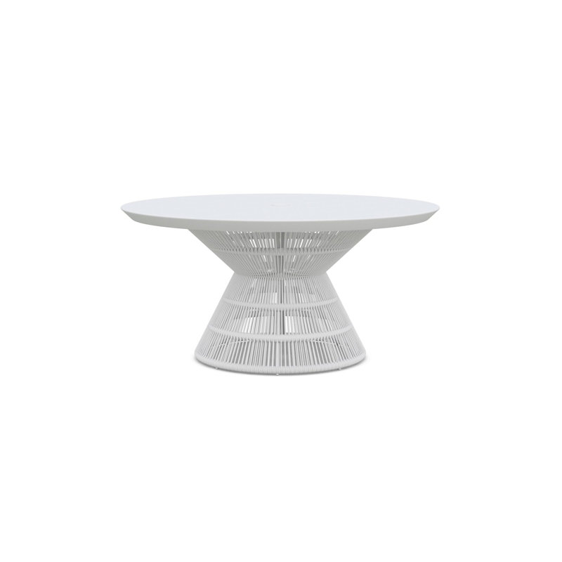 Captiva Dining Table Bronze, White, White