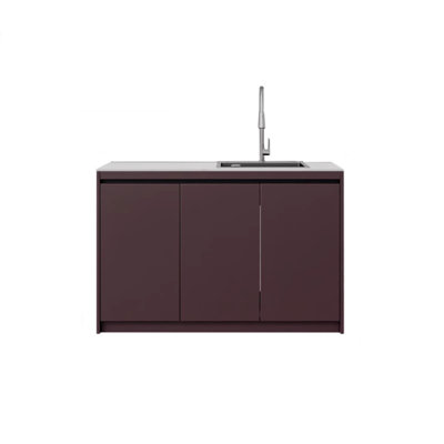 Outdoor Aluminum Cabinet with Sink
