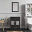 Ensemble de meuble-lavabo simple 24 po avec miroir Andrais-694830698-694830696