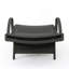 Fauteuil en osier avec accoudoirs Salem