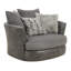 Fauteuil pivotant et demi de 52 po de largeur Hostivice