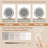 3 in 1 Vanity Desk With mirror and light ,Small makeup vanity set with charging station, With 2 drawers and open storage space, with upholstered stool, Compact Dressing Table Writing Desk for Small Sp-1378135030