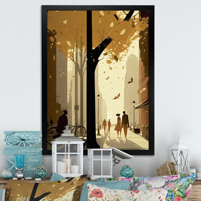 «Autumn Love in New York», reproduction sur toile