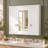 Bathroom Wall Cabinet with Mirror and 5 Shelves