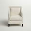Fauteuil en polyester de 29 po de largeur Damira-506675512