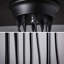 2 - Light Black Dome Pendant