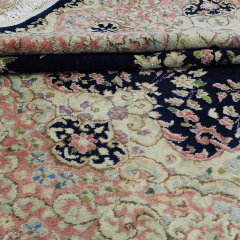 Oriental Area Rug in Navy