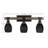 Vandergriff 2 Light Bath Bar Shown In Matte Black & Painted Distressed Wood-look Metal With 5” White Linen Glass-2029293901-2030331994
