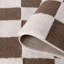 Loft Modern Checkerboard Living Room Area Rug and Runner Soft Pile-124621754-124621753