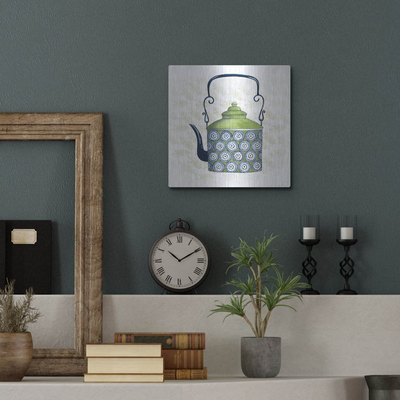 «Sweet Teapot IV» par Grace Popp, H 12 po x l 12 po