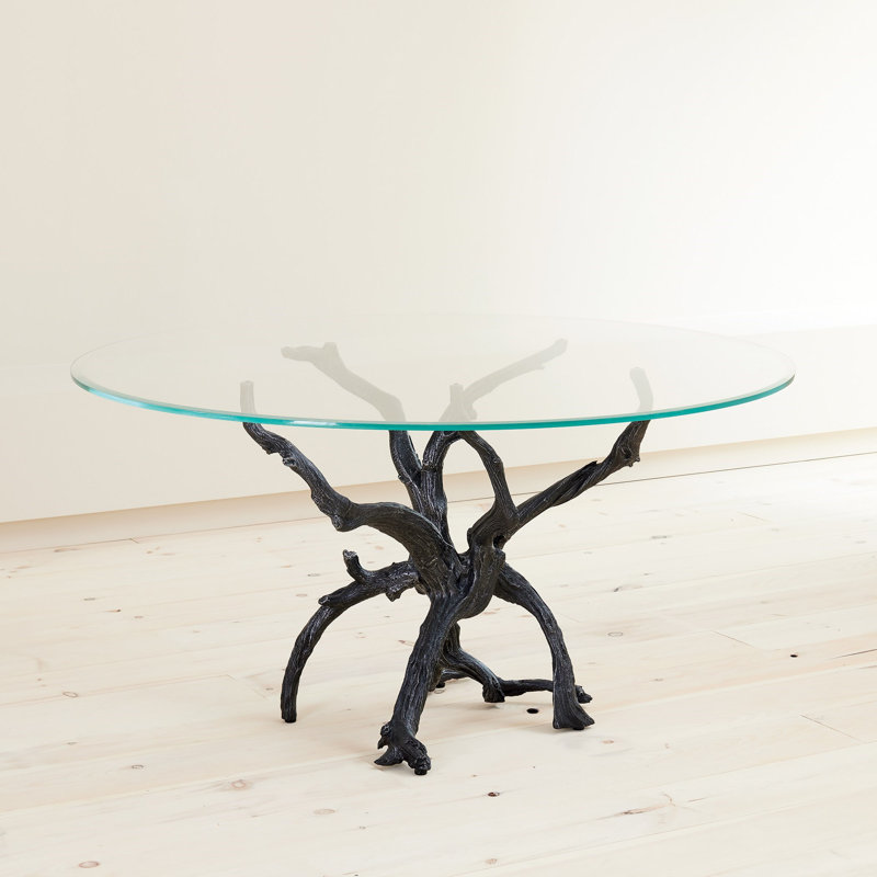 Round Glass Dining Table