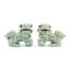 Porcelain Foo Dogs Pair