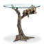 Glass End Table
