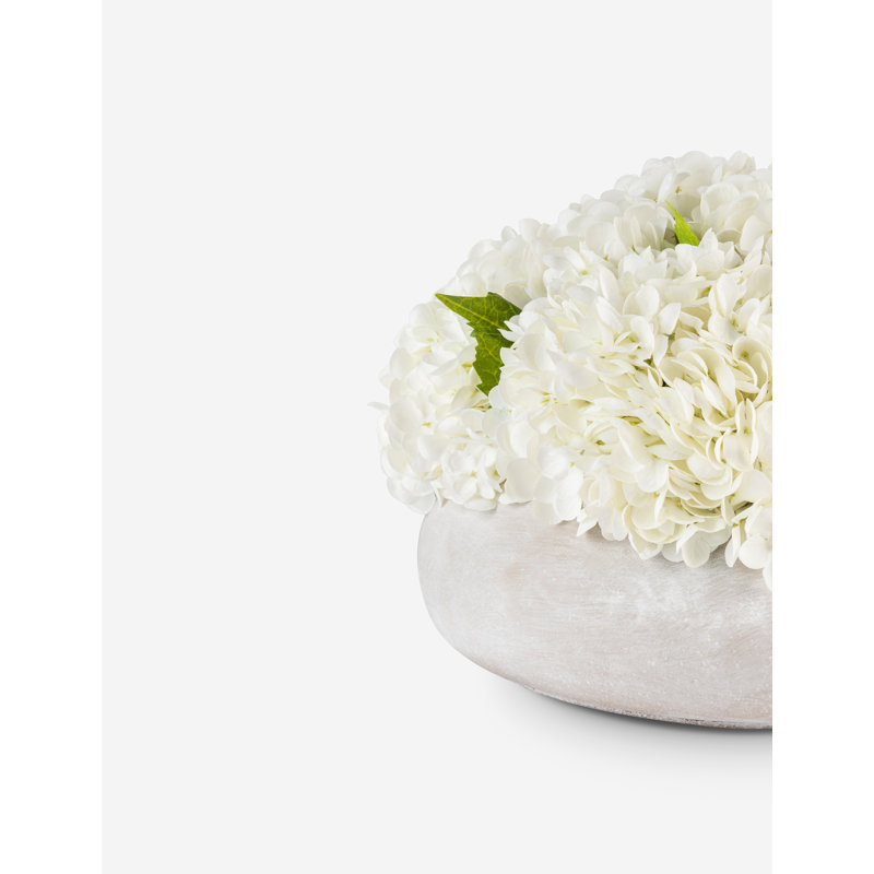 Ezri Realtouch Hydrangea, White