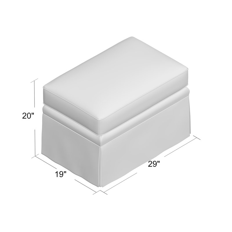 London Ottoman, Flannery Silver