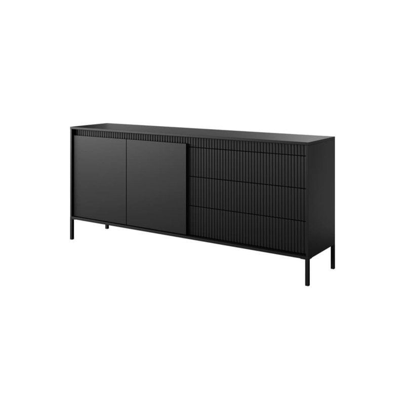 Boncho 187cm Sideboard, Black