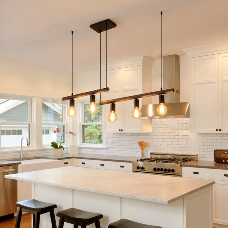 5  - Light Kitchen Island Pendant Light[No Bulb]