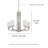 Hier 5 - Light Dimmable Drum Chandelier-788607960