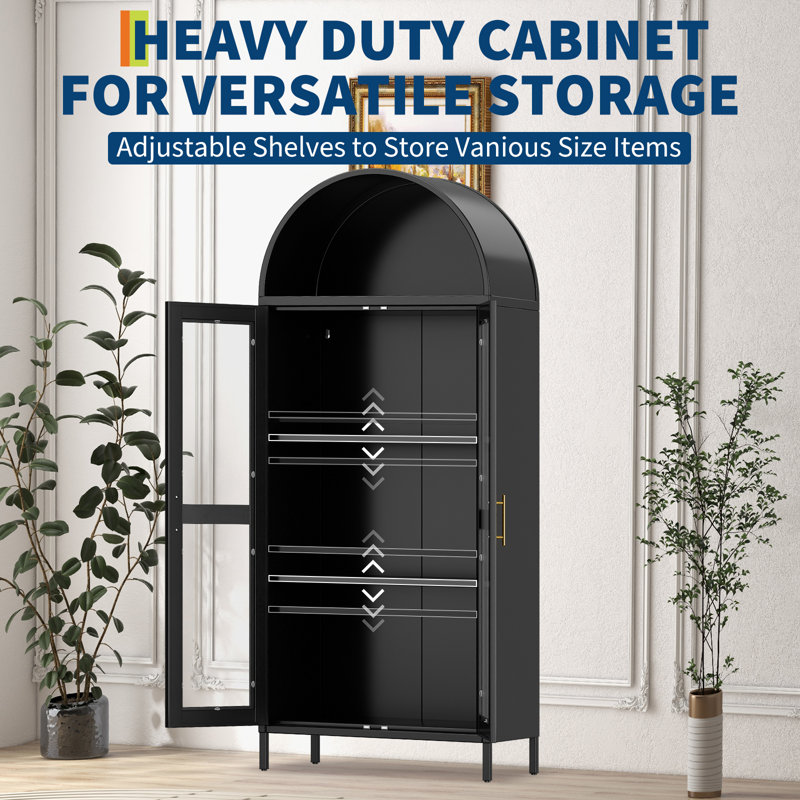 Armoire de rangement autoportante 73 po