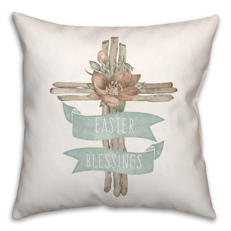  Housse de coussin Wilford, H 16 po x l 16 po x P 1,5 po