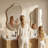 Irregular Tempered Glass And Aluminum Alloy Framed Wall Mirror-255948728-255948727