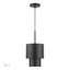Mini-luminaire suspendu noir 1 lumière Zolana-725090318-725090356