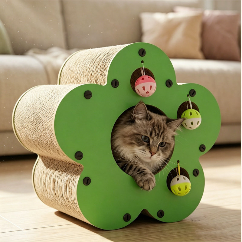 Grattoir en carton ondulé pour chat Grattoir en carton ondulé Grattoir pour chat