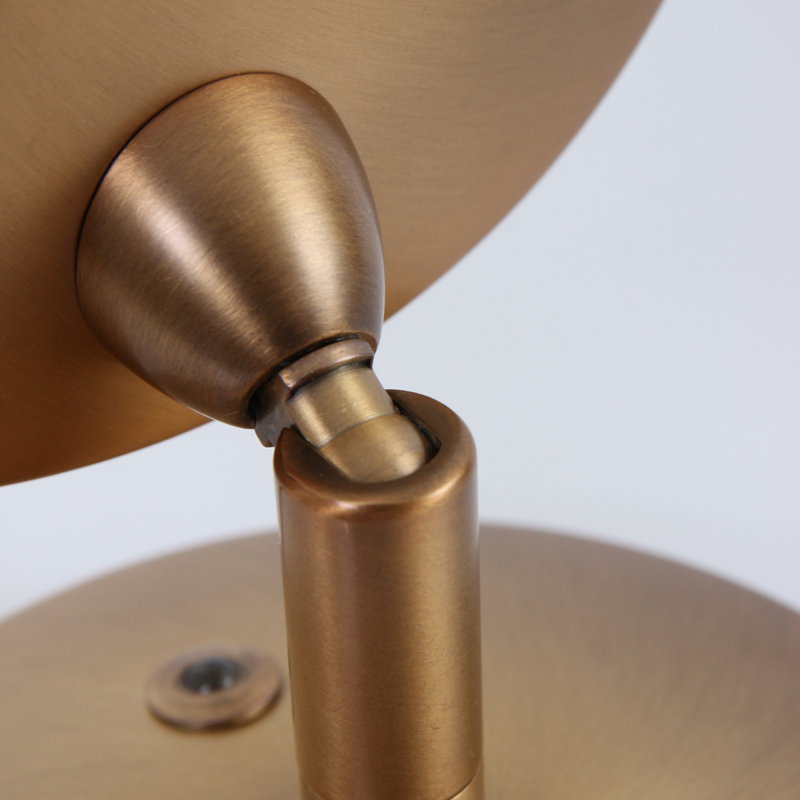 Sloat Steel LED Plug-in Spotlight, Brass