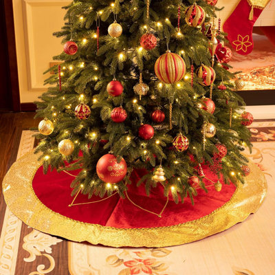 Jupe d'arbre de Noël Valery Madelyn