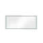 Miroir de salle de bain 72 po x 32 po à DEL, miroir de meuble-lavabo mural, anti-buée, mémoire, 3 couleurs, réglable en continu