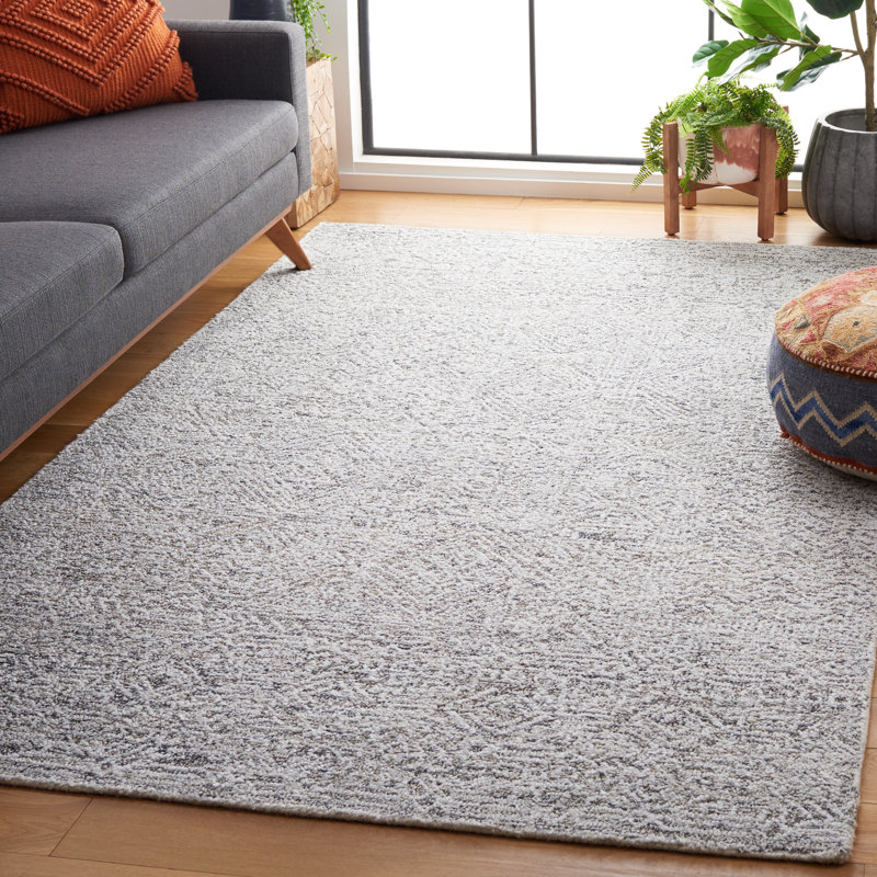 Innila Hand Tufted Performance Geometric Rug, Rectangle 5' x 8'