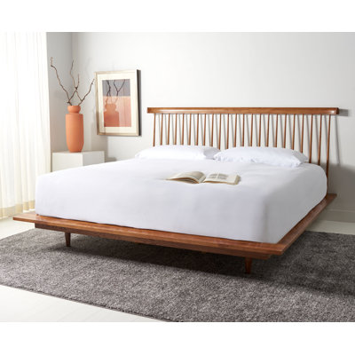 Solid Wood Slat Bed
