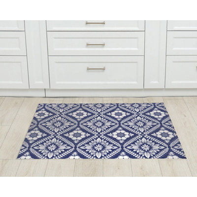 Tapis de cuisine à motif géométrique Talia