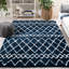 Tapis à motif géométrique Triplett Performance-1246593516