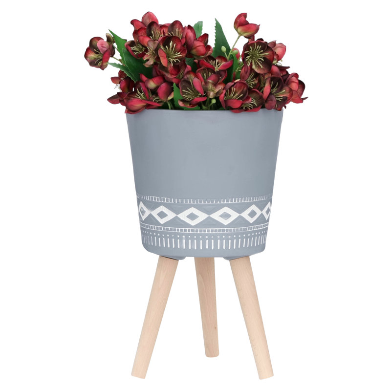 Includes plant rack flower pots