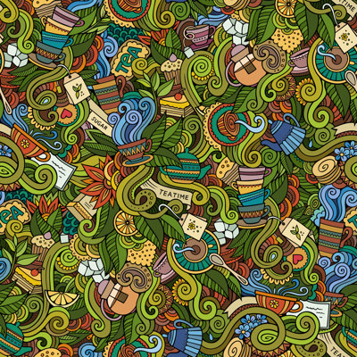Motif abstrait Kahmyah