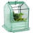 Garmer Outdoor Mini Greenhouse with Metal Raised Garden Bed with Green Cover 2' x 3'-96706905