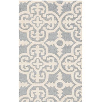 Tapis ikat en laine touffeté à la main Cambridge