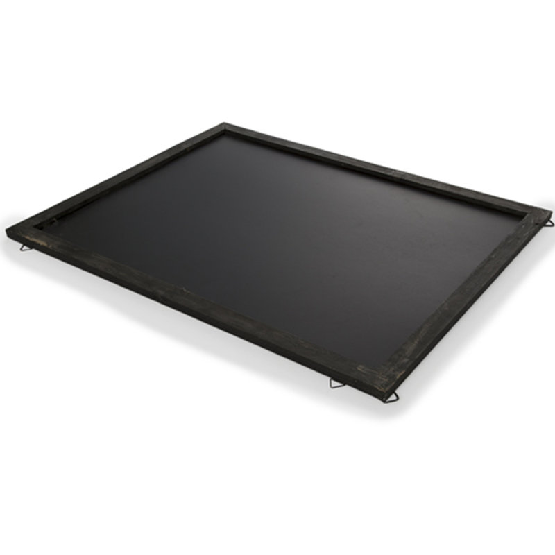 Tableau noir en bois, H 1 pi 11 po x l 1 pi 5 po, Anthracite