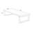 Burlywood Solid Wood Rectangular Coffee Table-109011878