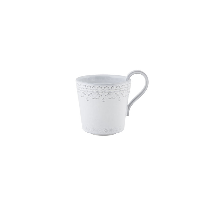 Grande tasse à café Rua Nova, Blanc antique, 16.9
